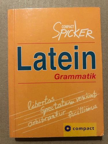 Latein grammatik compact - grammatik,