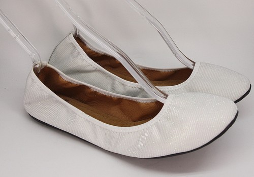Ballerina brautschuhe weiss - ballerina,