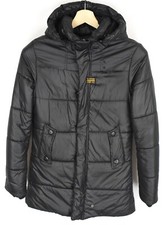G-Star Whistler Jacke Damen M Reißverschluss Gepolstert Abnehmbar Kapuze Taschen