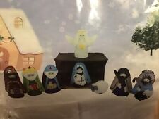 NEU Livipur Nativity Story Weihnachtsbasteln Filz Krippe Krippenszene basteln