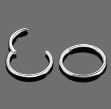 Nasenpiercing Piercing Clicker Ohr Helix Septum Nase Ring Lippe 1,2mm  8,10 mm