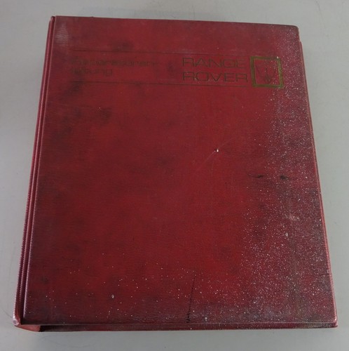 Werkstatthandbuch range rover - range,