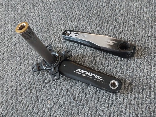 Shimano saint kurbelgarnitur - shimano,