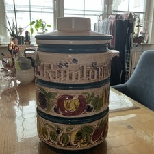  Rumtopf Obstmuster  60-70er