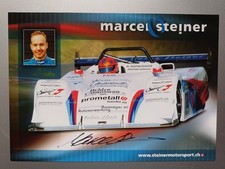 Motorsport Autogrammkarte Marcel Steiner, Martini MK 77