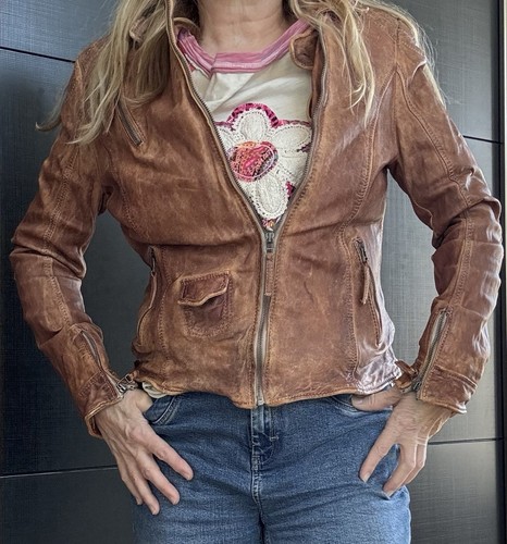 Freaky nation echtlederjacke - freaky,