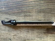 Steckachse 12 mm schwarz mit Gewinde M12 Gesamtlänge 171 mm