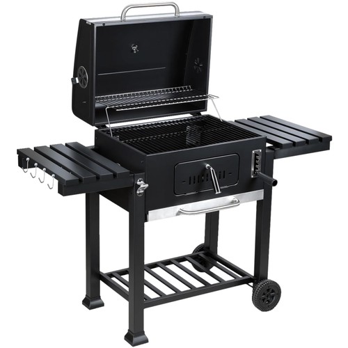 Holzkohlegrill xxl grillwagen - holzkohlegrill,