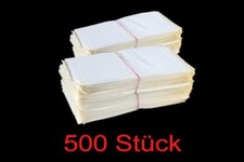 500 x Tüte Schlauchtüte Säcke PVC Transport Lagertüte Versand DDR riss reißfest