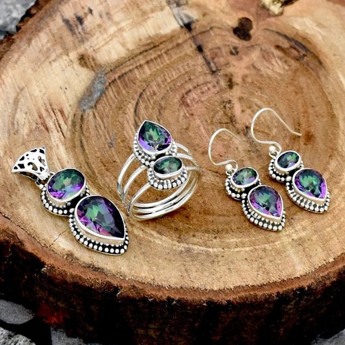Mystic topas ring anhänger - ring,