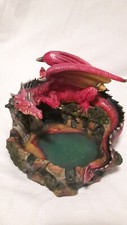 Seltene Drachenfigur - Aschenbecher, Kunstharz, 1998 Sammlerstück WUI