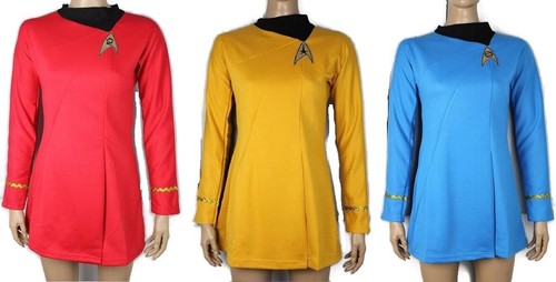 Star trek damen klassisch gold - klassisch,