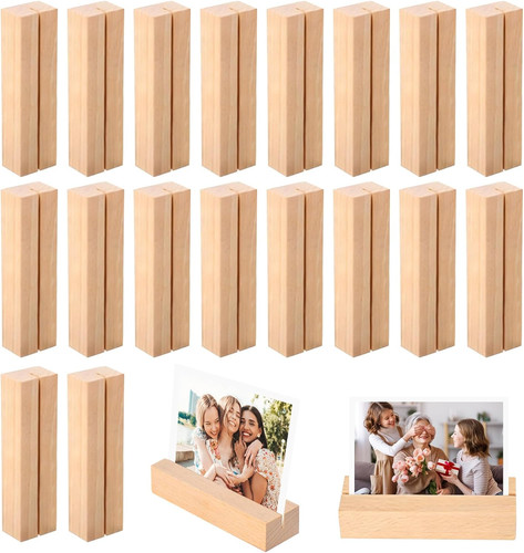 Stück kartenhalter holz - 20,