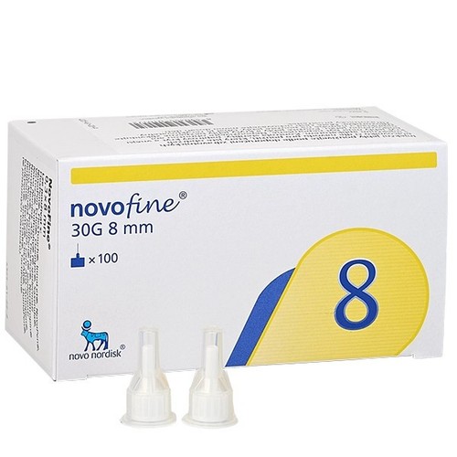 Novofine insulinkanülen 100 - |,
