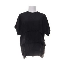 Zara, Top, Größe: S, Schwarz, Baumwolle/Viskose, Einfarbig, Damen #gNN