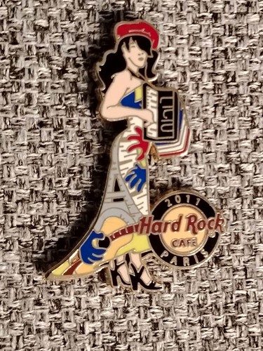 Pin girl hard rock cafe - rock, cafe/
