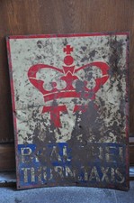 Altes Blechschild 20er