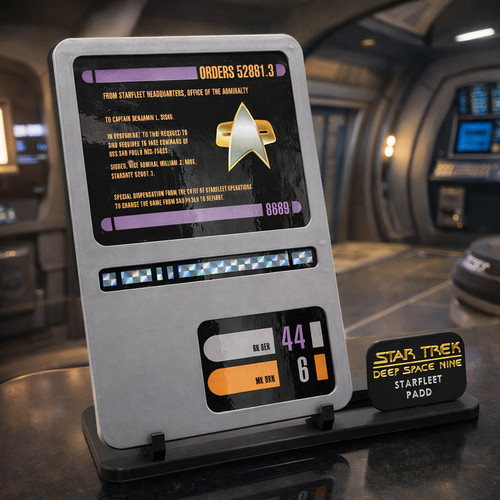 Star trek ds9 padd - ds9,