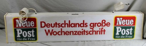 Alte leuchtreklame reklame - leuchtreklame,