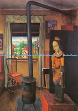 D103535 Der Ofen. Ol auf Holz