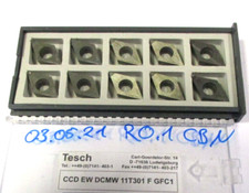 10 TESCH CBN Wendeplatten zum