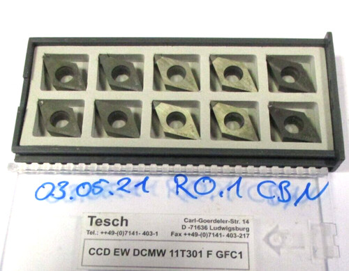 Tesch cbn wendeplatten zum - 10,