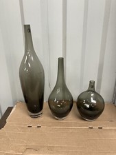3x Vintage IKEA Rauchgraue