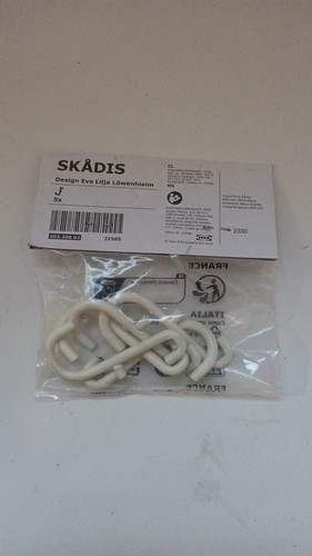 Ikea skadis haken weiß - ikea, 5
