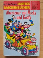 ERSTAUFLAGE Lustige Taschenbücher Nr.15 Abenteuer mit Micky und Goofy - Z1-2