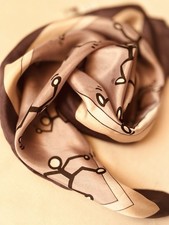 Silk Scarf 50x50 Made in