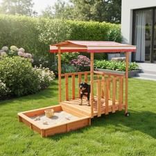 Sandkasten Spielhaus Sandbox +