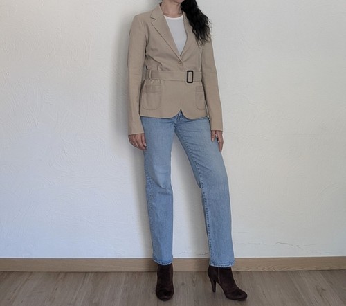 Massimo dutti blazer - blazer, beige