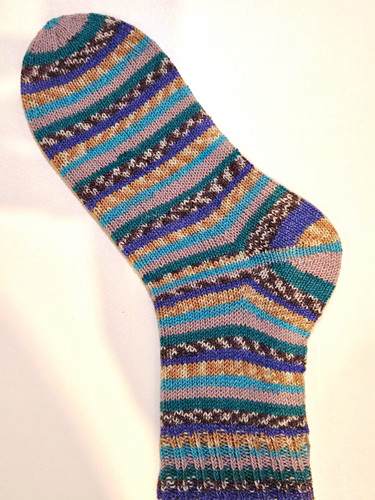 Handgestrickte socken - handgestrickte, gr