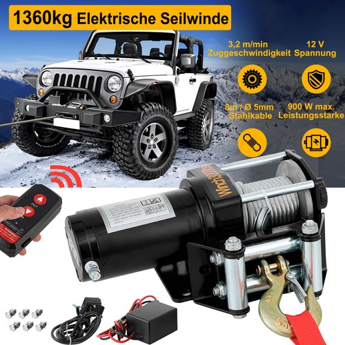 Seilwinde 12v 1360 - seilwinde,