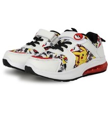 Kinder Jungen Pokemon Leuchtende Trainer Offizielle Pikachu Schuhe LED Blinkende Sohlen