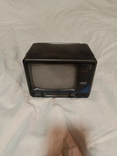 ICeS TV 2011 Vintage portabel Fernseher in Schwarz