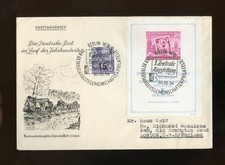 DDR Bl.10 u.a. SCHMUCK-FDC
