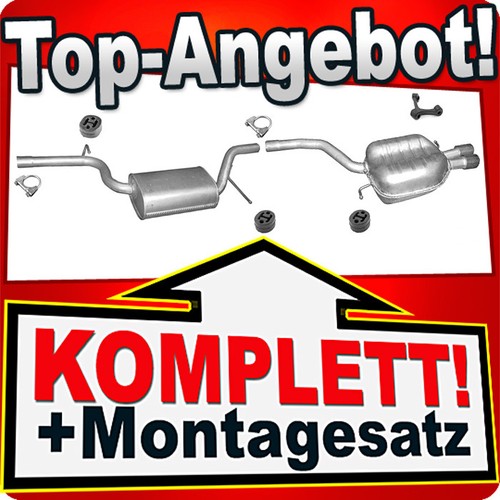 Auspuff für passat cc - auspuff, vw