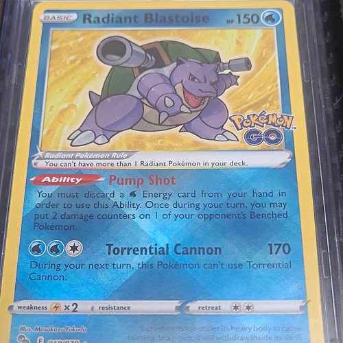 Pokémon tcg radiant blastoise - tcg,