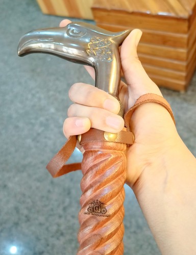 Langer schuhlöffel aus holz - langer,