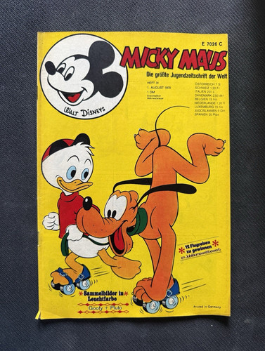 Walt disney micky - micky, maus