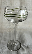 4 antike Theresienthal Gläser Jugendstil Design Christiansen oder Behrens 1900