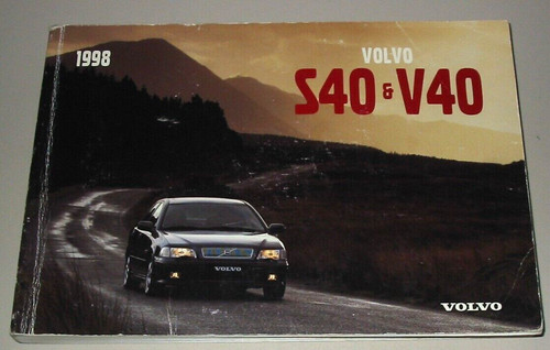 Betriebsanleitung volvo s40 - s40, /