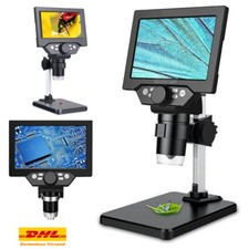 1000X HD LCD Digital Mikroskop 5,5-Zoll FHD 1080P USB Mikroskop mit 8 LED Licht.