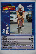 Jan Ullrich - 2004 Bravo Sport card - Radsport - Tour de France - ultra rar