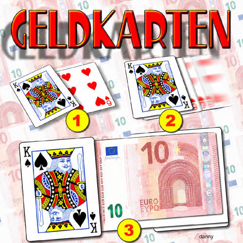 Geldkarten sollte man - ,