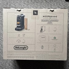 DE'LONGHI Nespresso Citiz EN 167.B Vollautomatisch Pod-Kaffeemaschine - NEU -