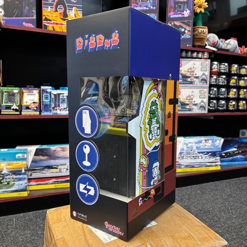 Quarter arcades dig dug - quarter, 1/4