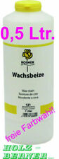 Rosner Wachsbeize Beize 0,5 Liter -freie Farbwahl - 1 Ltr. = 21,00 €, 1x Versand
