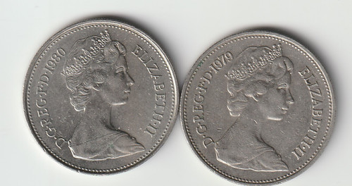 New pence uk 1979 - x, 1979/1980